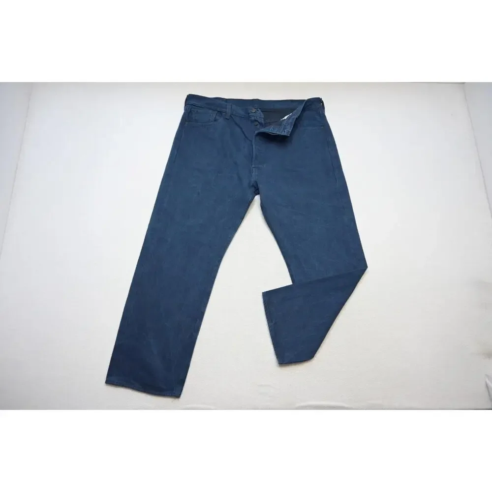 Vintage‎ Levis 501 Double XX Straight Blue Button Fly Jeans Mens Sz 40 x 30